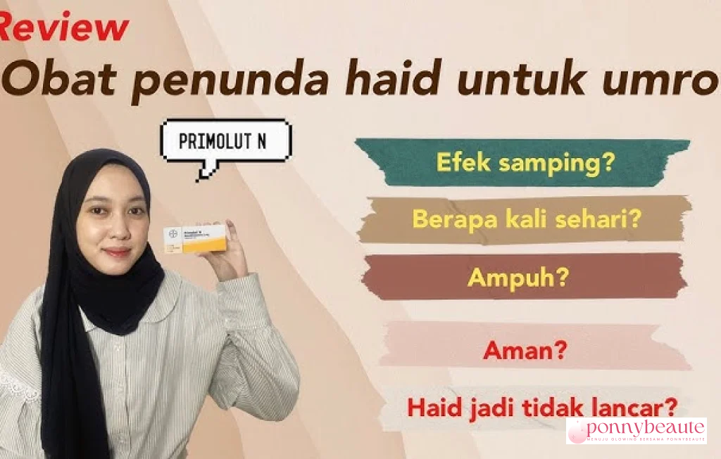 dampak obat penunda haid