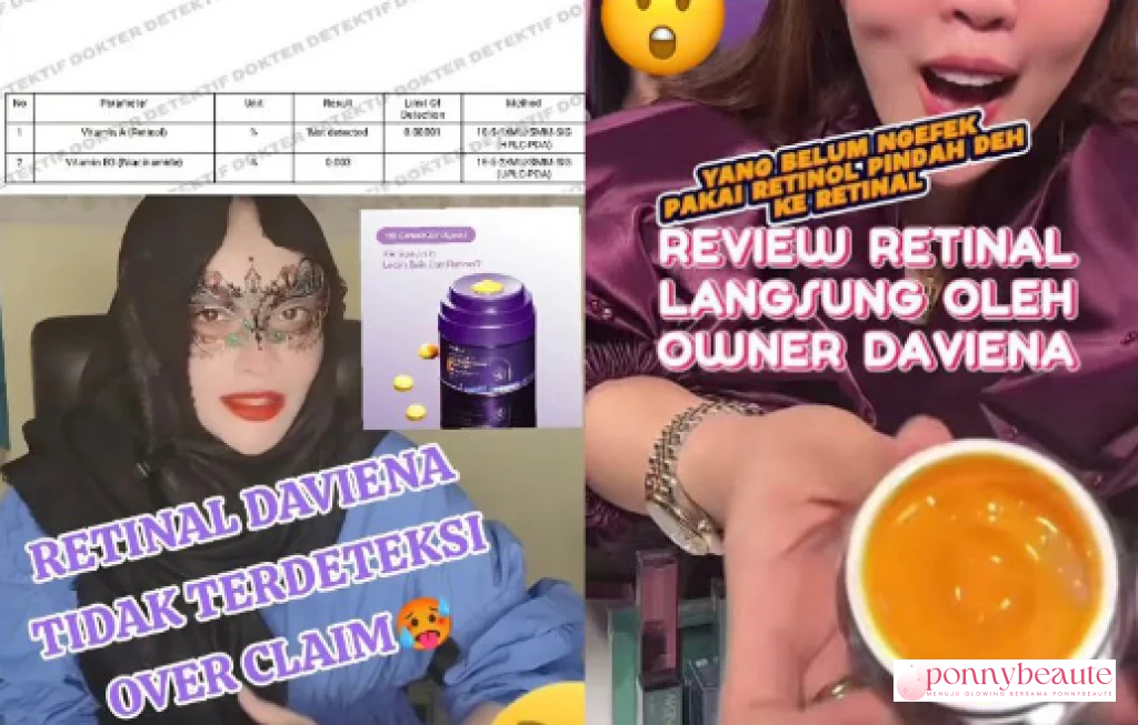 Daviena Skincare Overclaim BPOM