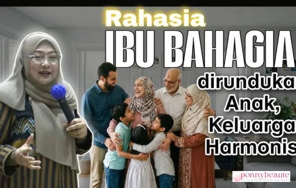 ibu bahagia untuk keluarga harmonis