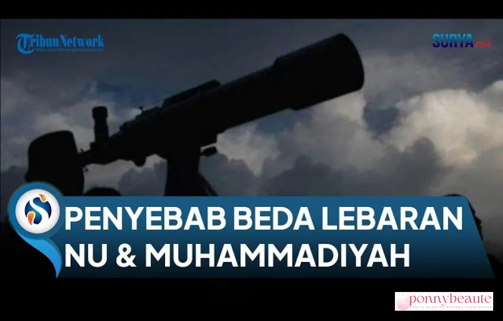 Penyebab Lebaran NU dan Muhammadiyah Berbeda