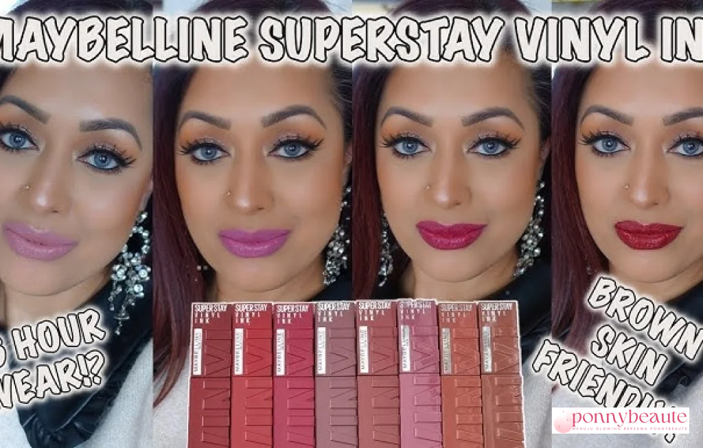Review Maybelline Superstay Vinyl Ink