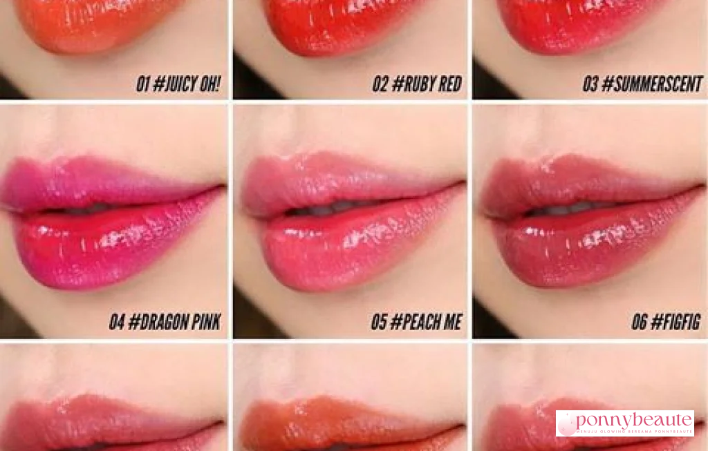 review romand juicy lasting tint