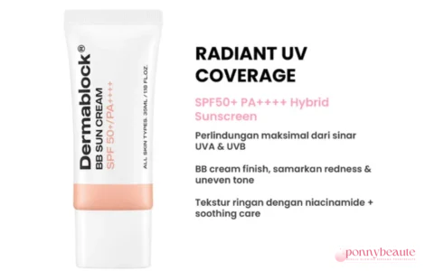 sunscreen hybrid dengan makeup