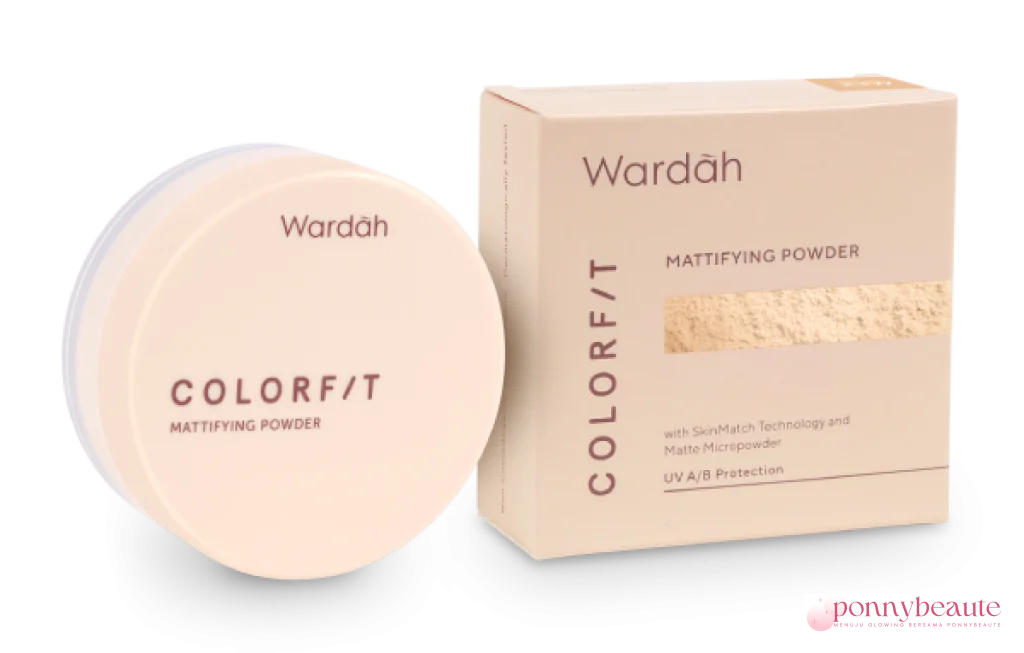 Wardah Colorfit Mattifying Powder